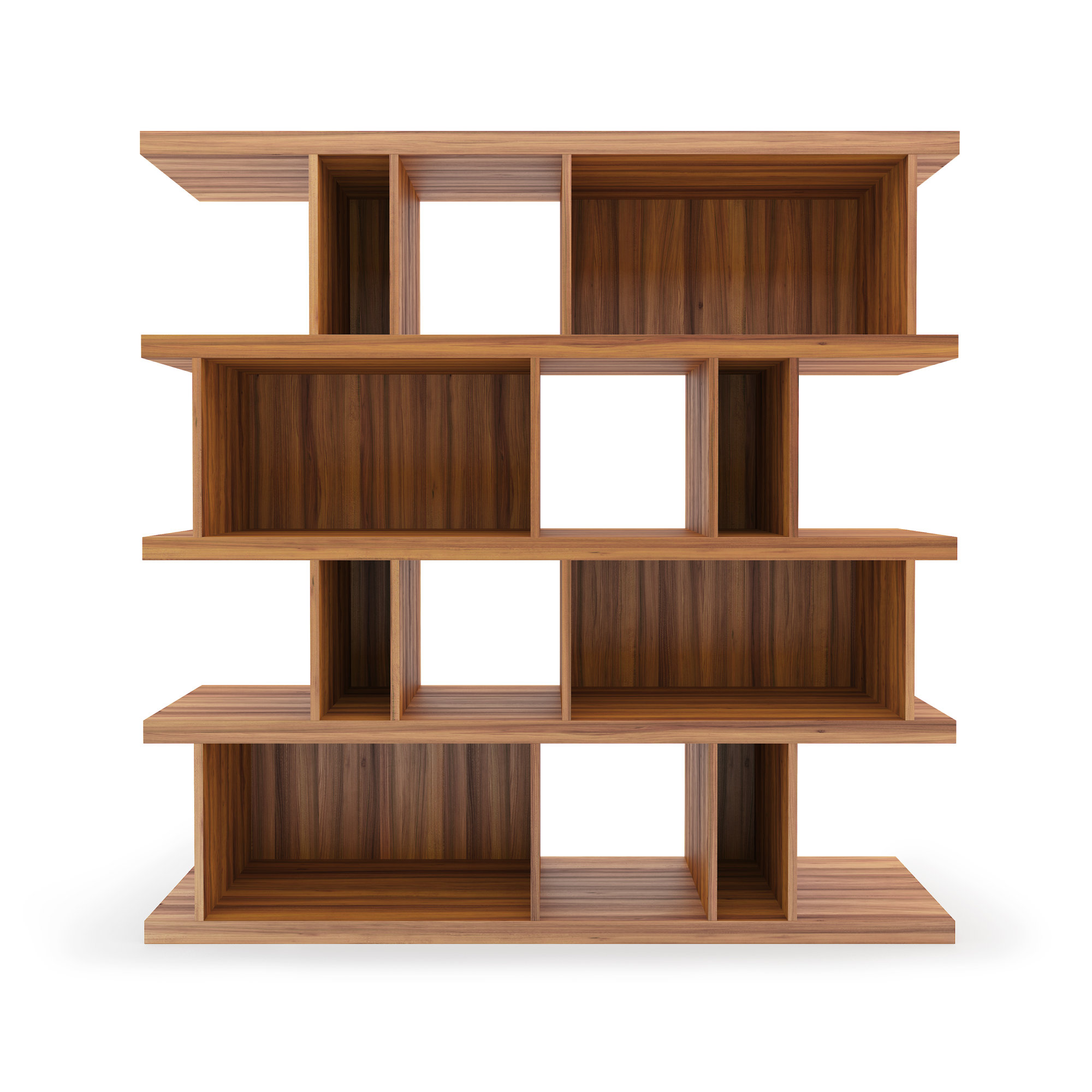 70" Accent Shelves Bookcase & Reviews AllModern